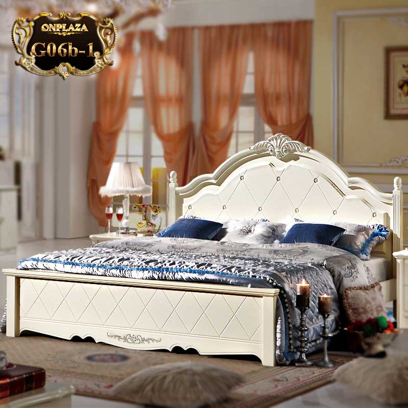 Giường ngủ phong cách tân cổ điển lãng mạn đẳng cấp