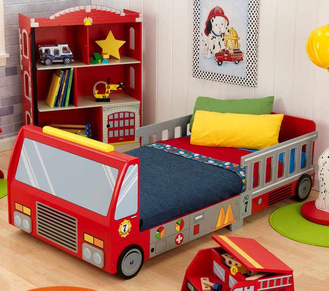 giường ngủ hình chiếc xe cứu hỏa