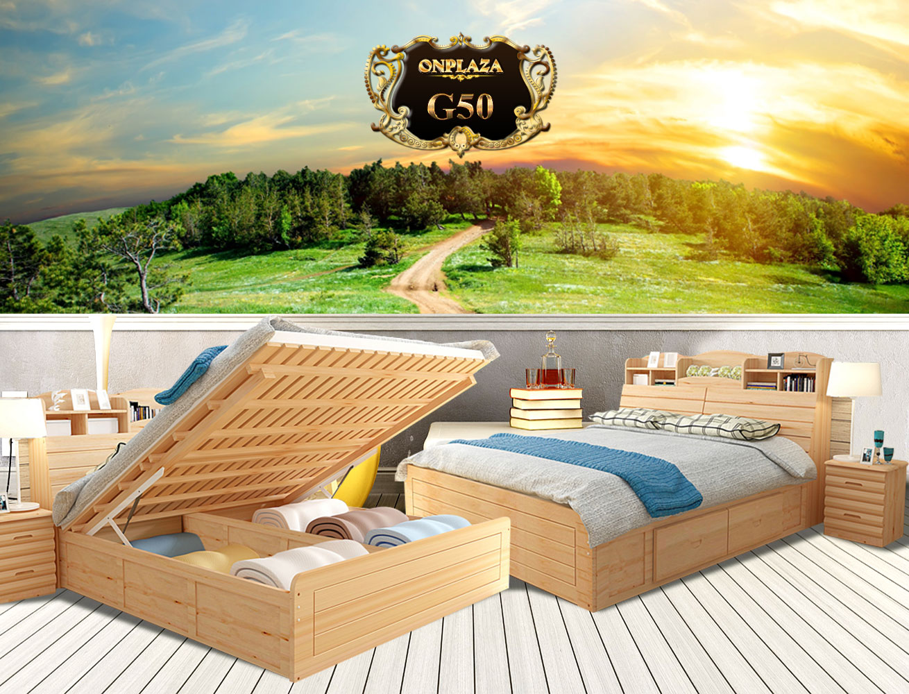 giường đa năng thông minh G50