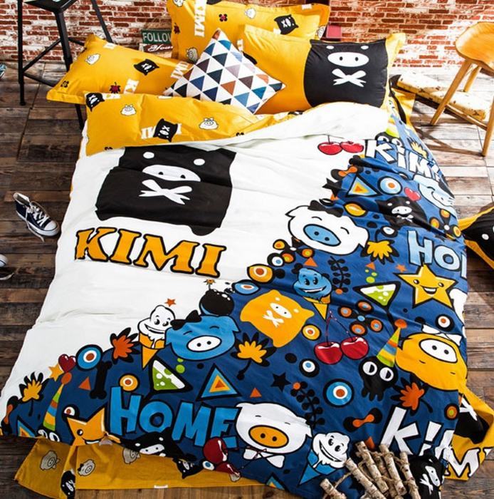 Bộ chăn ga gối đệm trẻ em đáng yêu
