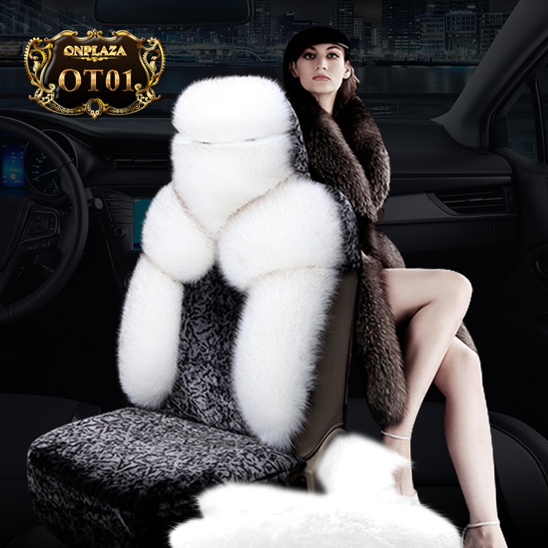bọc nệm ghế lông thú cho ô tô