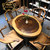 Bộ bàn trà gỗ cẩm thị cao cấp phong cách truyền thống LU156