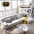 Bộ sofa phòng khách phong cách hiện đại châu âu SF12 (Màu xám)