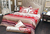 Bộ chăn ga trải giường sông hồng họa tiết hoa CG502
