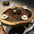 Mặt bàn trà gỗ cẩm thị tự nhiên nguyên khối LU197