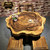 Mặt bàn trà gỗ cẩm thị tự nhiên nguyên khối LU175