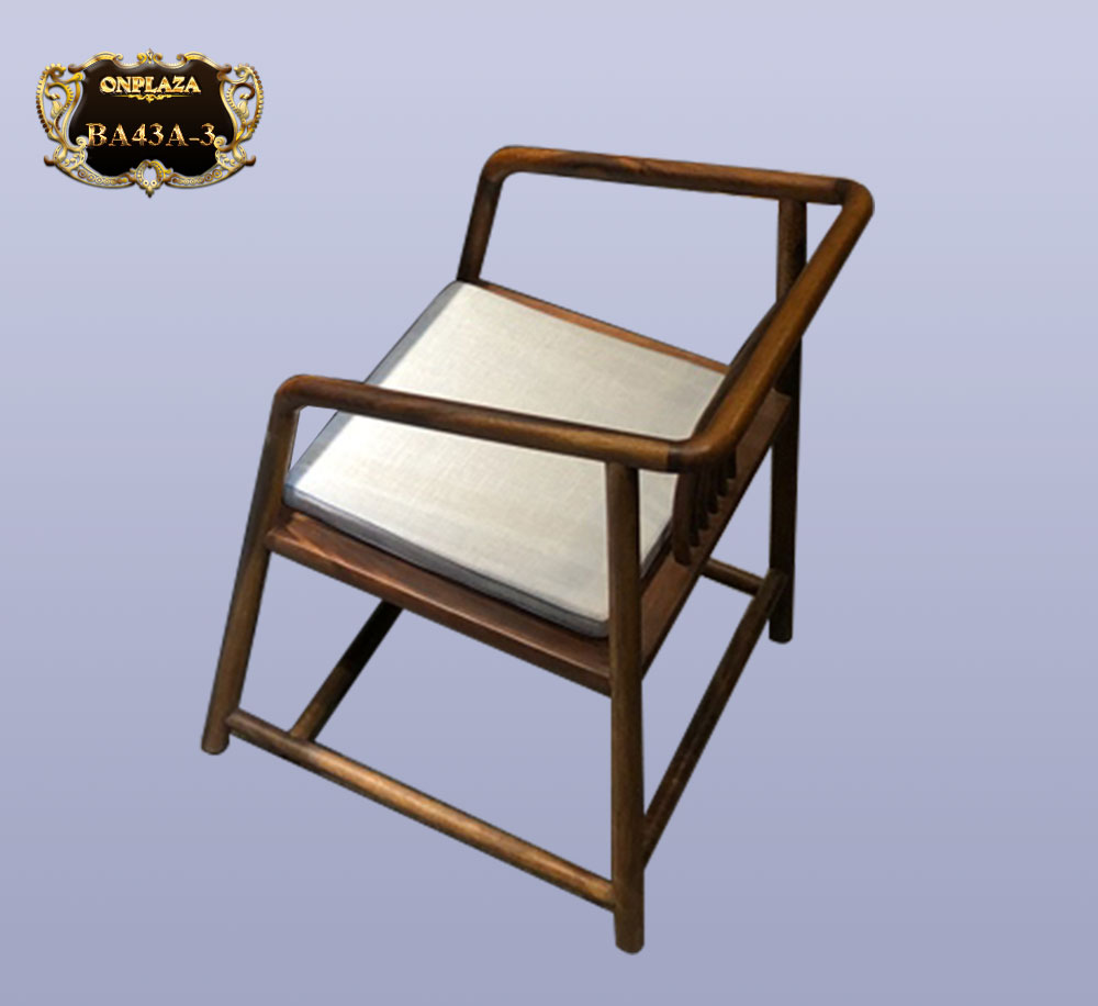 Bộ bàn ghế gỗ hồ đào nguyên tấm cao cấp cho phòng khách truyền thống (1 bàn 4 ghế) BA43