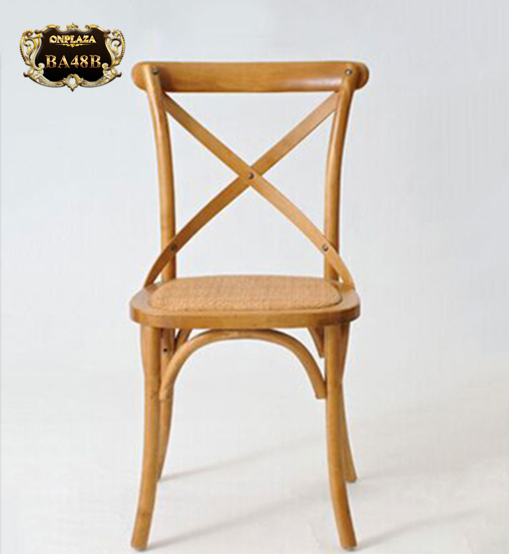Ghế chân gỗ nhập khẩu cao cấp phong cách đơn giản hiện đại (Mẫu 1) BA48