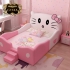 Giường trẻ em bọc da Hello Kitty có thang lên tiện lợi G124