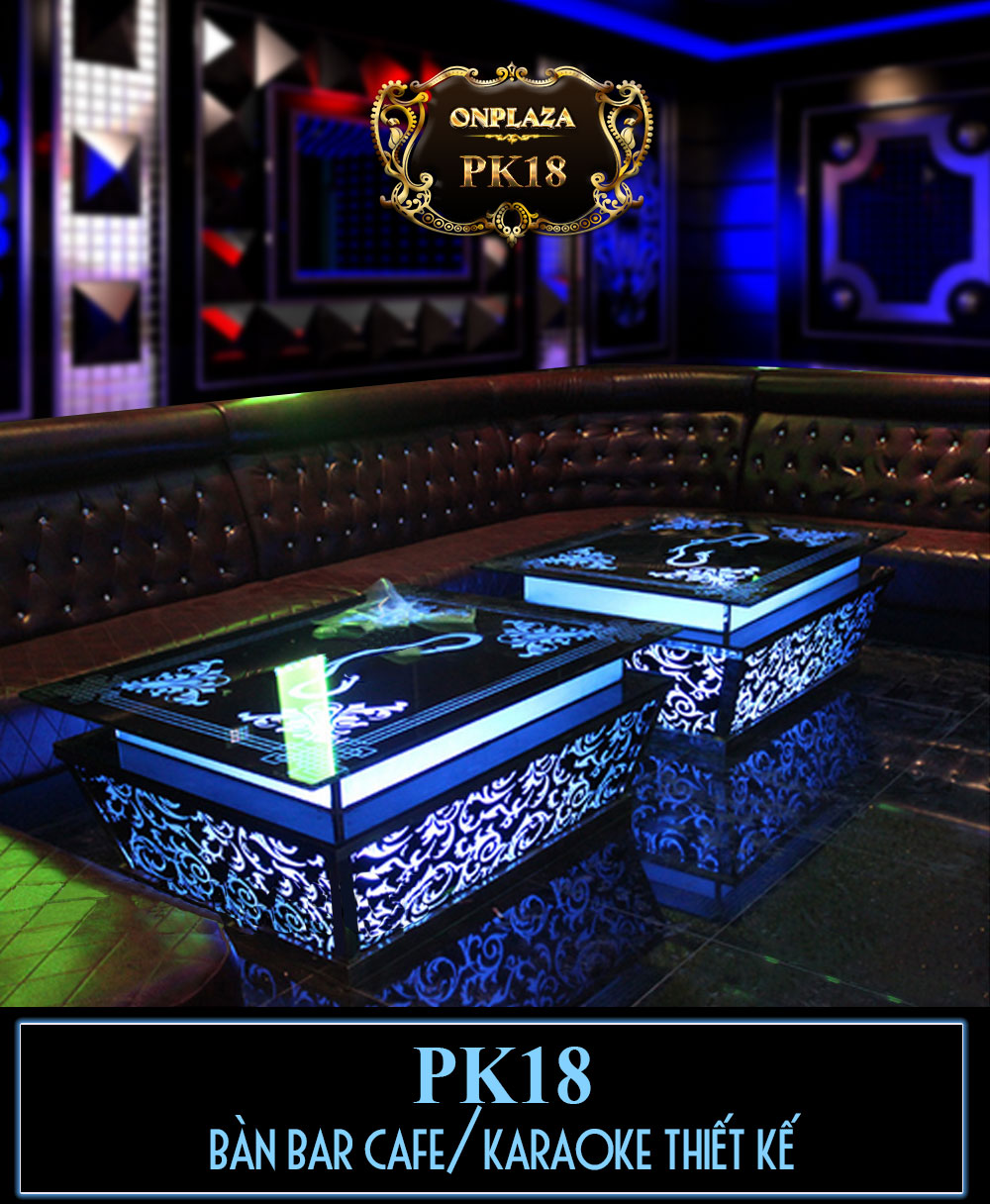 Bàn bar cafe/karaoke thiết kế sang trọng hiện đại PK18