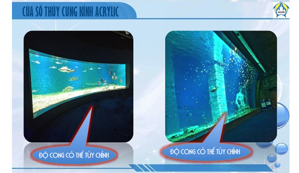 Bể cá đại dương hình trụ (thiết kế theo yêu cầu) BC54