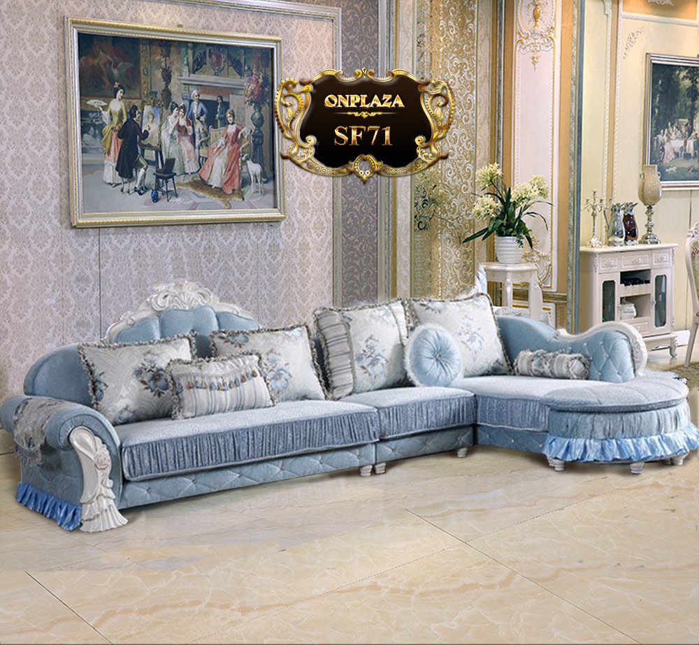 Bộ sofa tân cổ điển ánh dương phong cách châu Âu SF71