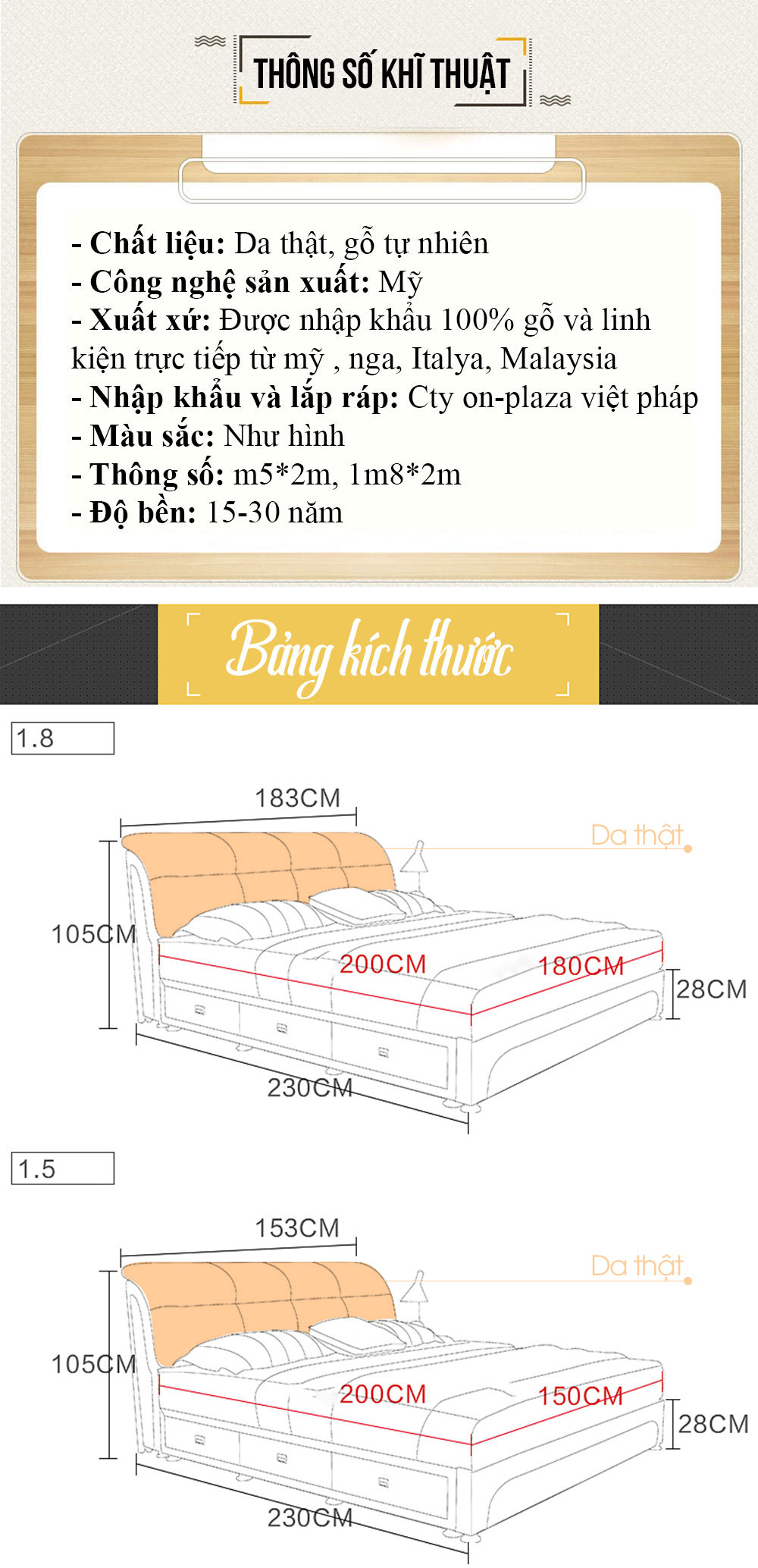 Bộ giường ngủ bọc nệm da đa năng nhập khẩu cao cấp ( bao gồm 2 táp) G80 