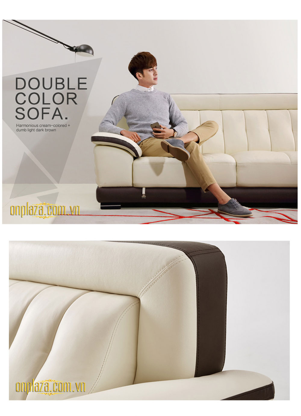 Sofa đa năng hiện đại 3 băng góc phải cao cấp SF07