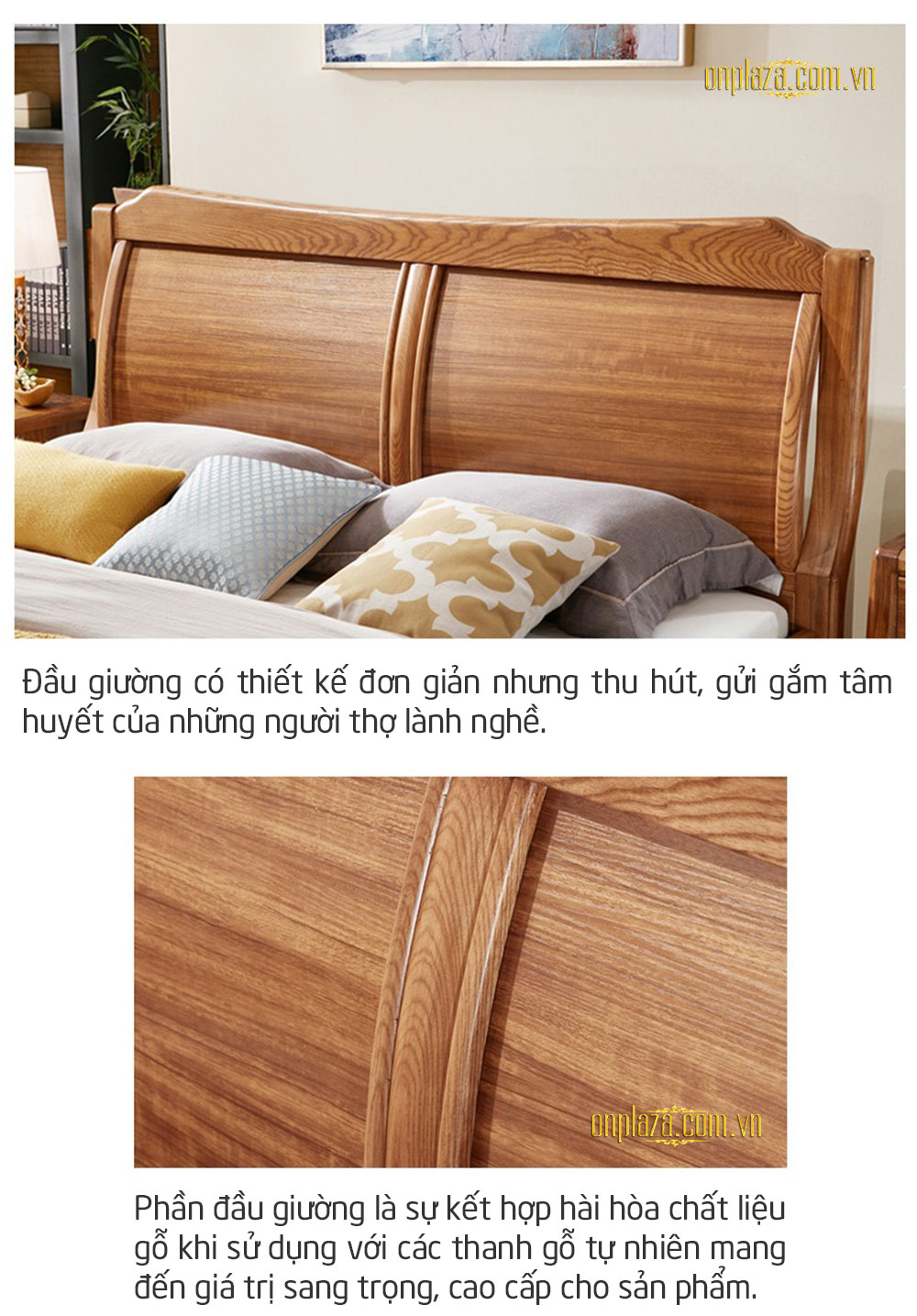 Bộ giường ngủ thông minh+1 tab đầu giường cao cấp G44