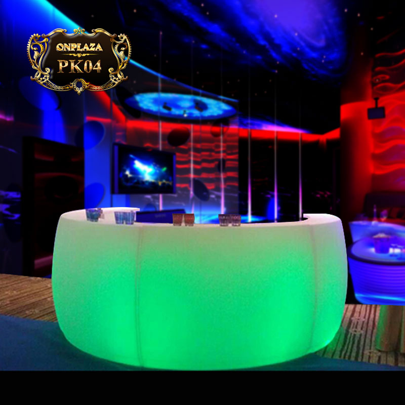 Bàn quầy bar tích hợp đèn LED đổi màu cao cấp PK04 