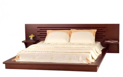 giường gỗ gụ hiện đại