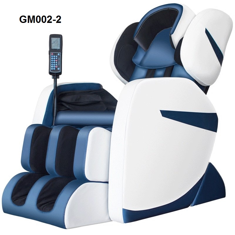 Ghế massage body toàn thân công nghệ mới GM002-2 màu xanh