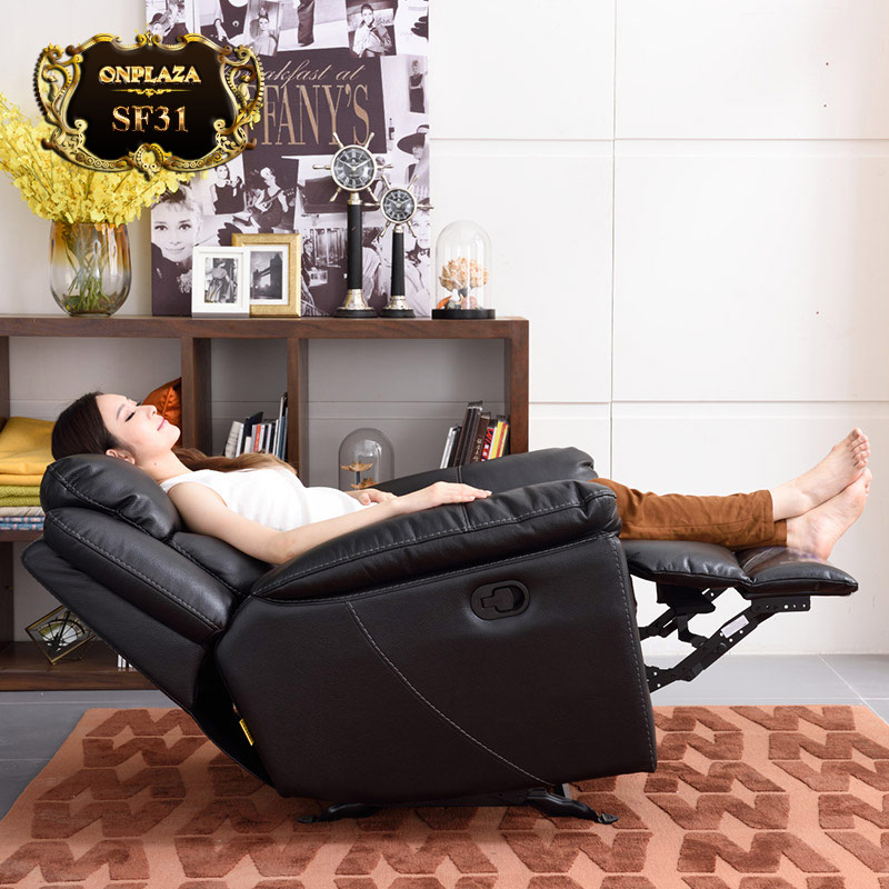 ghế sofa massage thư giãn đa năng cao cấp SF31 màu đen