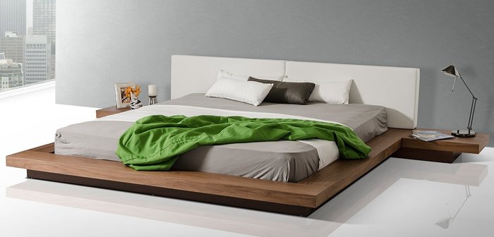 Giường ngủ hiện đại thiết kế đơn giản vô cùng