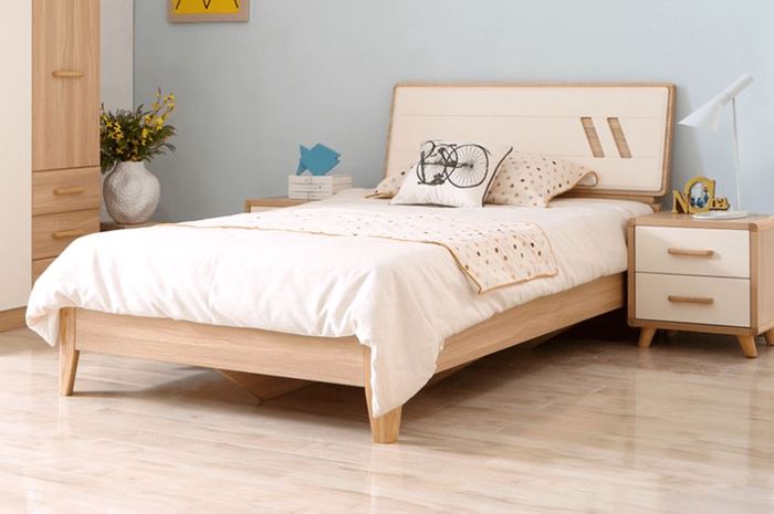 Giường ngủ gỗ tự nhiên có nhiều mẫu mã, kiểu dáng khác nhau