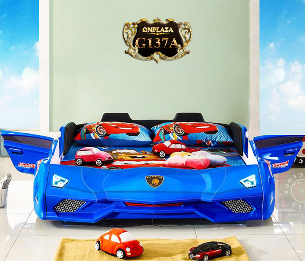 Giường trẻ em đa năng hiện đại kiểu dáng siêu xe Lamborghini G137
