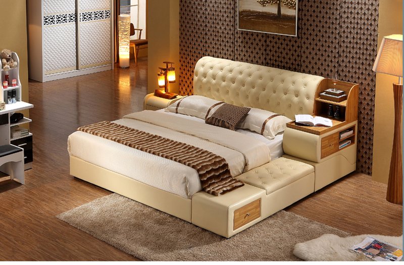 Giường ngủ đa năng tiện ích có ngăn kéo hiện đại G07
