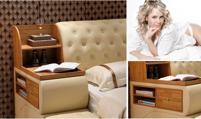 Thiết kế đầu giường G78 sáng tạo tiện ích