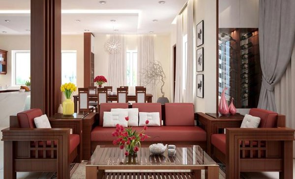 Lựa Chọn Những Bộ Bàn Ghế Gỗ Phòng Khách Nhỏ Giá Rẻ